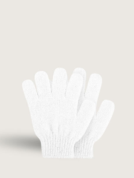 White puffy clearance gloves